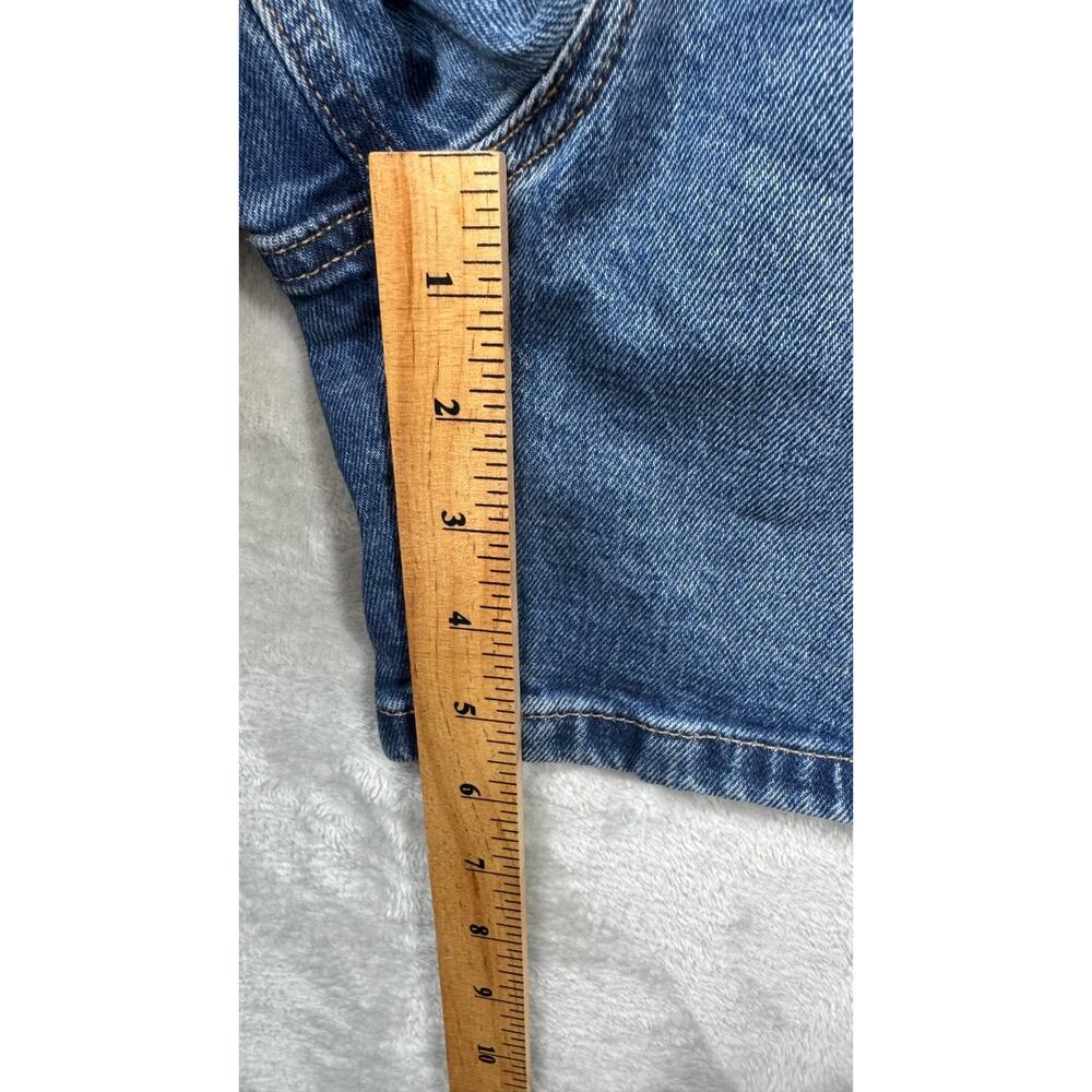 Calvin Klein Jeans NEW Short Womens W31 Blue High Rise A-line Shape 5.5” Stretch - Picture 8 of 16